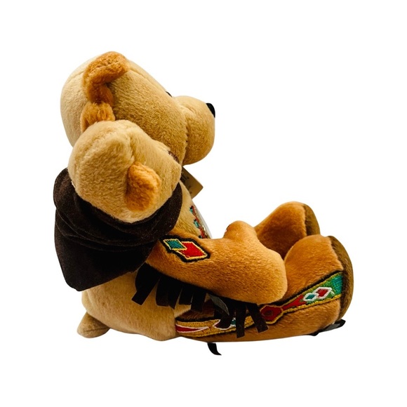 Limited Treasures Coin Bear 2001 Golden Dollar Coin 2000 D Sacajawea & Pomp - Picture 2 of 12